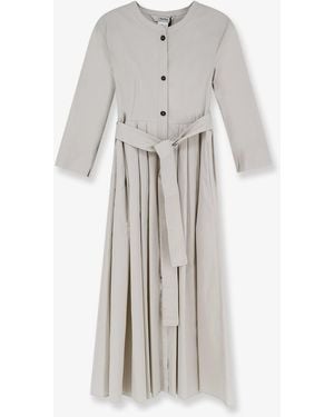 Max Mara Smmgiorno Cotton Dress - White