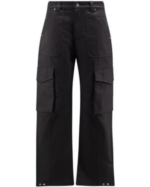 Golden Goose Leniin Cargo Ctton Blend Pants - Black