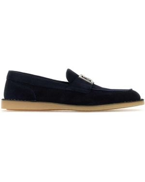 Dolce & Gabbana Suede Loafers - Blue
