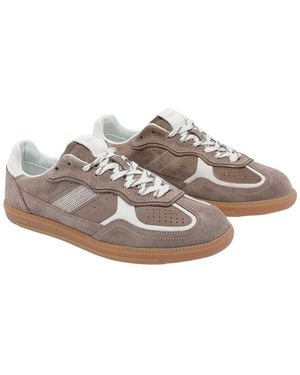 Alohas Sneakers Suede Leather/Rubber Sole - Gray