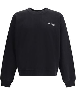 Axel Arigato Cotton Sweatshirt With Logo - Blue