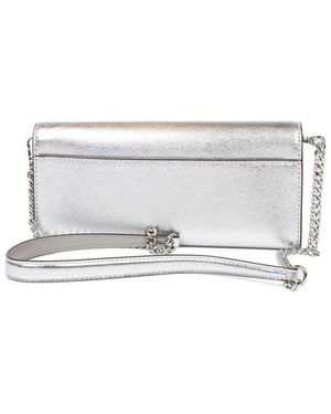 Michael Kors Clutch Bag Leather Clutches - White
