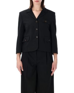 THE GARMENT Pisano Fitted Blazer - Black