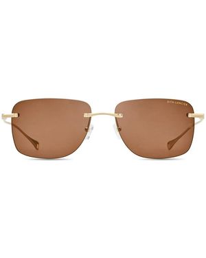 Dita Lancier Lsa 119 Titanio Sunglasses - Brown