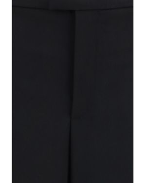 Gucci Pants Lightweight Wool Merino Pants - Blue