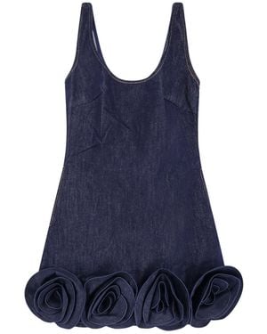 Self-Portrait Self Portrait Dresses Cotone - Blue