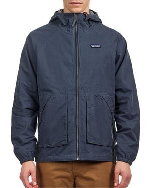 Patagonia Lightweight Ripstop Waxed Cotton Jacket - Blue