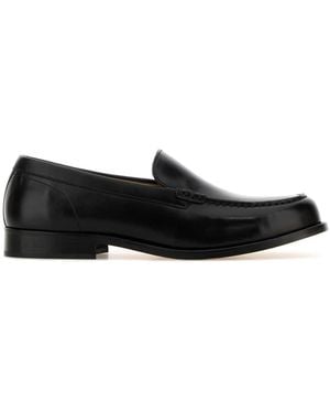 A.P.C. Leather Loafers - Black