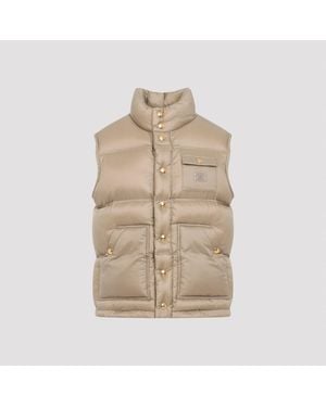 Celine Polyamide Gilet - Natural