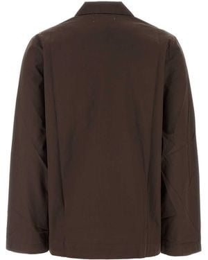 Tekla Poplin Shirt - Brown