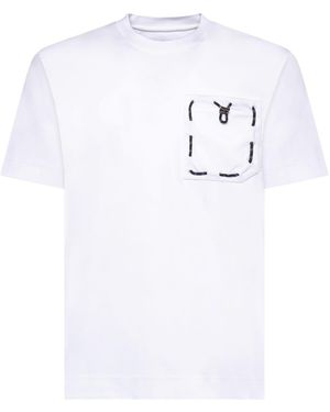 Fendi T-Shirts And Polos Cotton - White