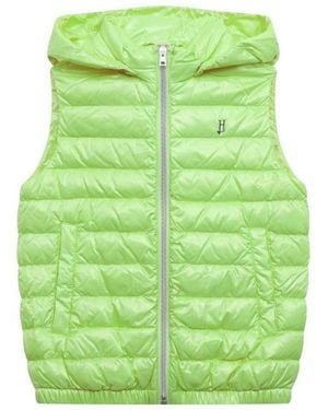 Herno Kids Vest Pi000008X-12017 Giallo Fluo Clothing - Green