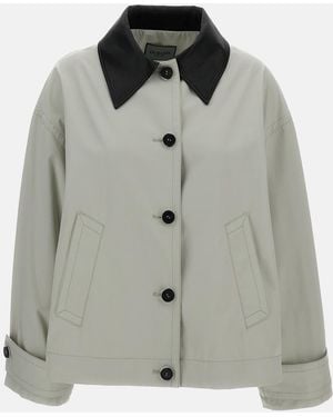 DURAZZI MILANO Relaxed Fit Jacket - Grey