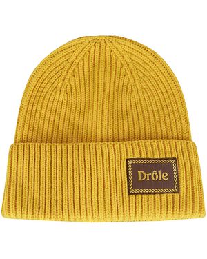 Drole de Monsieur Le Bonnet Laine - Yellow