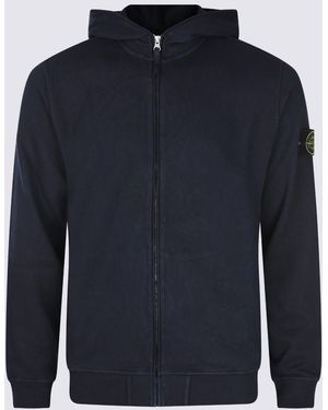 Stone Island Cotton Sweatshirt - Blue