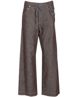 Brunello Cucinelli Trousers - Grey