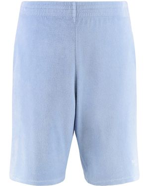 Martine Rose Terry Cloth Shorts - Blue