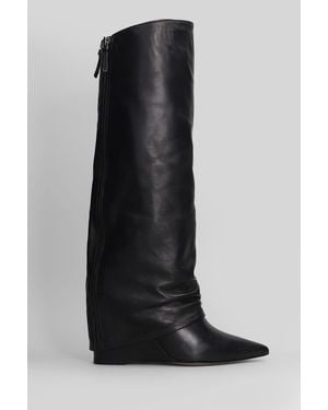 The Seller High Heels Boots - Black