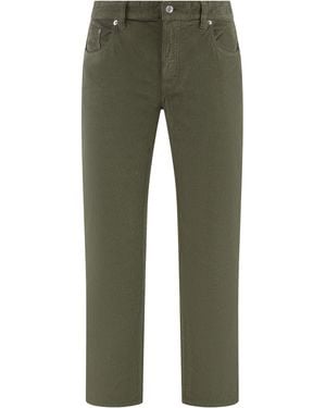 Department 5 Corduroy Trousers Talk Cotton Trousers - Green