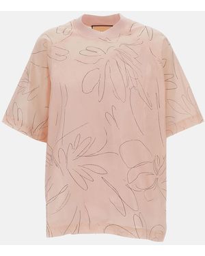 Plan C T-Shirts And Polos Rosa - Pink