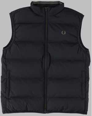 Fred Perry Recycled Polyamide Vest For - Black