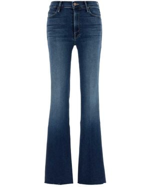 Mother Denim The Doozy Fray Jeans - Blue