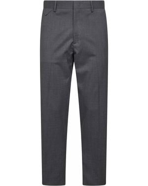 D 40 Stretch Wool Blend Cooper T1.7 Trouser - Gray