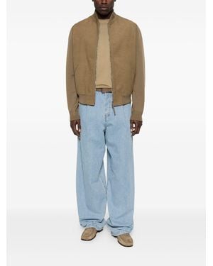 Tom Ford Crew Neck Sweater Cotton - Blue