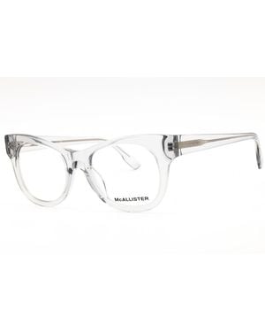 MCALLISTER Mcallister Mc4504 Cat-Eye Acetate Eyeglasses - Black