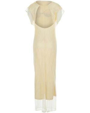 Sportmax Dress Spsviale Polyamide - White