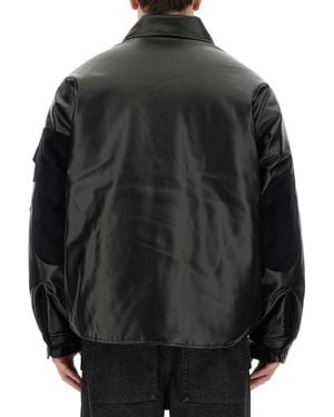 A.I.E. Shirt Jacket Polyester - Black