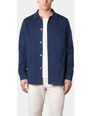 Ripa & Ripa Giacca Chiaia Blu __Single__ Jacket - Blue
