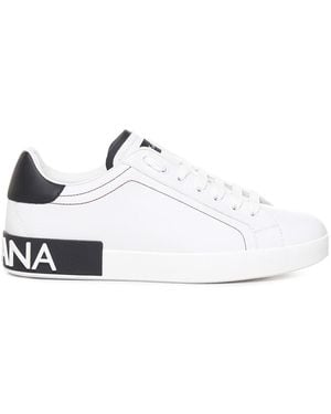 Dolce & Gabbana Portofino Sneakers - White
