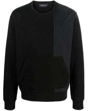 Herno Panelled-Design Sweatshirt - Black