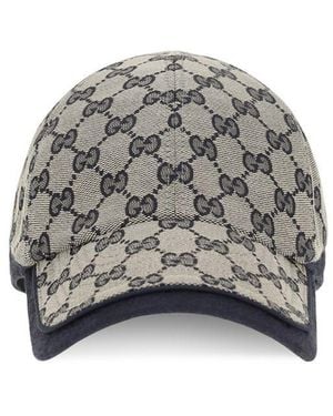 Gucci Gray Polyester Cap (baseball Hat)