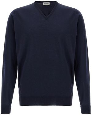 John Smedley Bobby Sweater - Blue