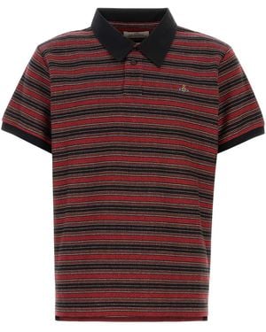Vivienne Westwood Embroidered Cotton Polo Shirt