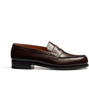 J.M. Weston 180 Loafer - Brown