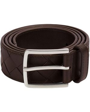 Bottega Veneta Belts Calf Leather - Black