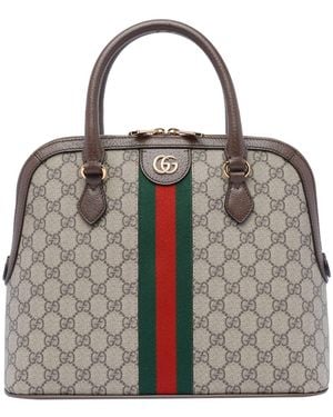 Gucci Ophidia Handbag - Gray