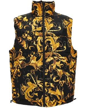 Versace Jeans Couture Sleeveless Down Jacket - Black