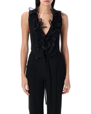 ROTATE BIRGER CHRISTENSEN Vests - Black
