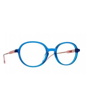 Caroline Abram 70 Celluloide Eyeglass Frames - Blue