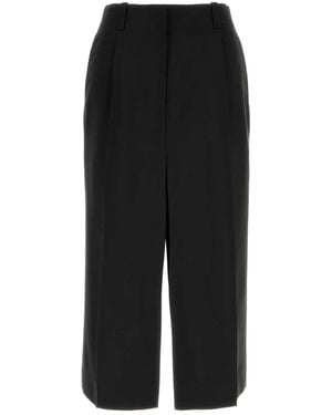 Givenchy Black Wool Blend Skirt