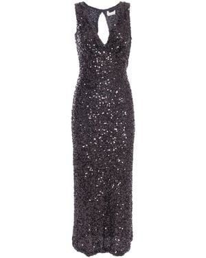 P.A.R.O.S.H. Long Dress - Black