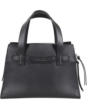 Orciani Borsa A Mano Posh Medium Sense - Black