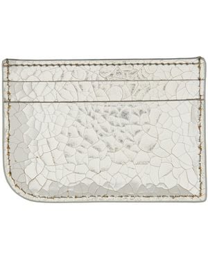 McQueen Leather Card Holder Main: Calf Skin Wallets & Purses - Metallic