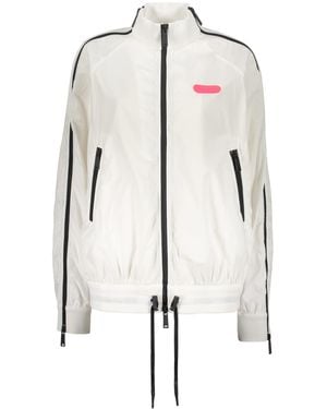DSquared² Cotton Bomber Jacket - White
