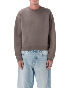 ERL Script Crewneck Sweatshirt - Gray