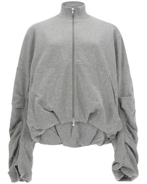Dries Van Noten Oversized Spring Jacket - Grey